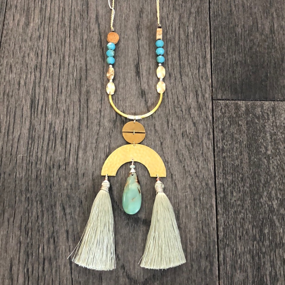 Lucky Brand Tassel Woman’s statement necklace - Picture 2 of 8